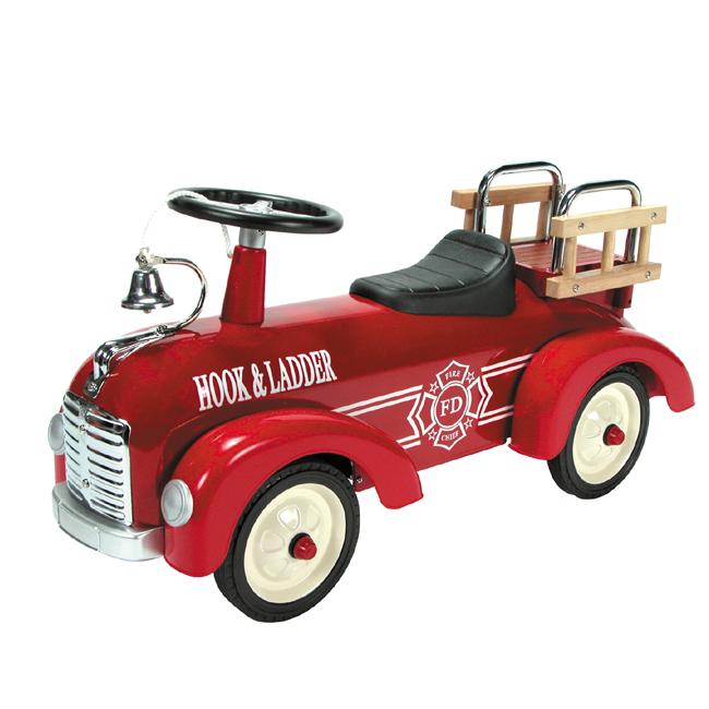 Schylling Metal Firetruck Speedster