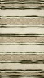 preview thumbnail 3 of 1, Flat-woven Ivory Rug (8' x 2')