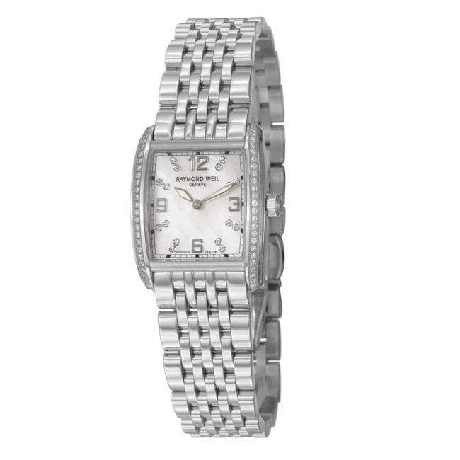 Raymond Weil Womens Don Giovanni Stainless Steel Diamond Watch