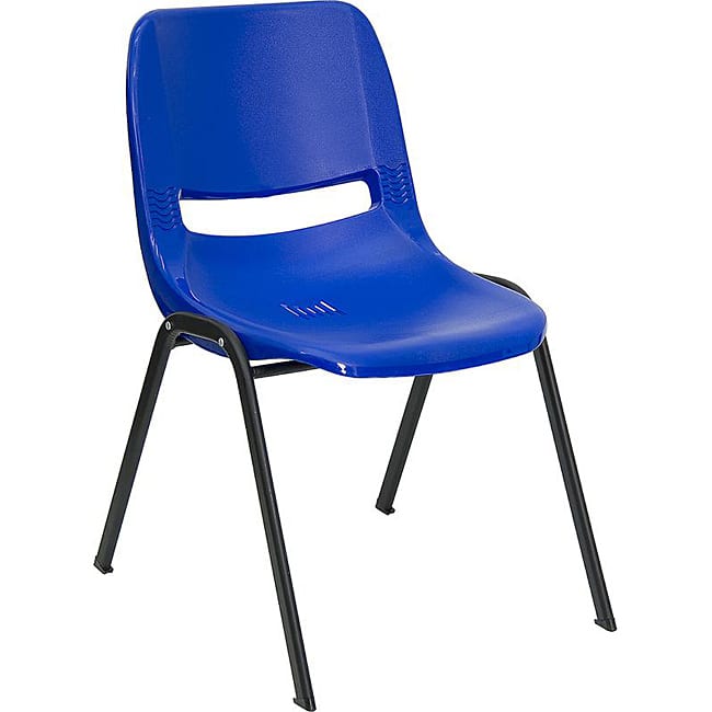 Eco-friendly Ergonomic Shell Stack Chairs (Case of 40)
