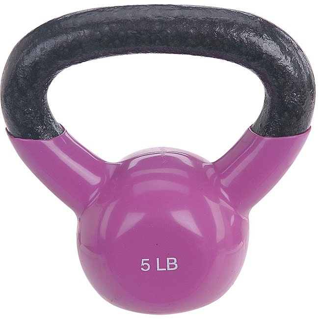 Sunny Vinyl Coated 5 pound Kettle Bell