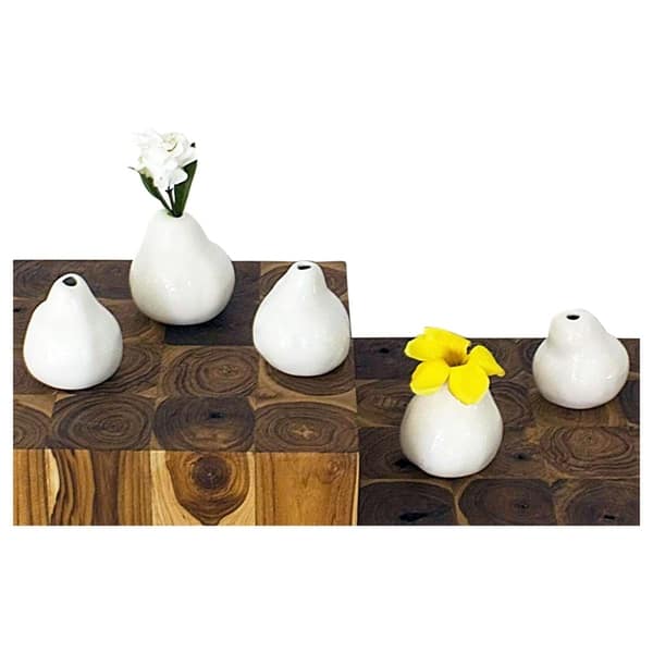 slide 2 of 5, Haussmann® Handmade Pear Dry Goods Vases, Set of 5