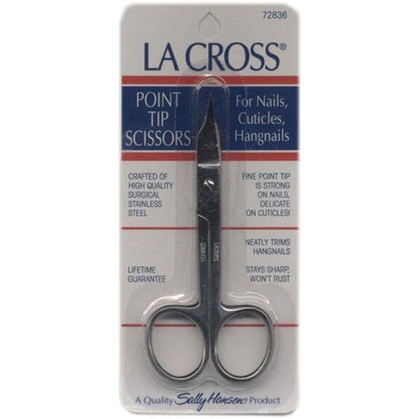 Shop LA Cross Nail, Cuticle, and Hangnail Point Tip Scissors (Pack of 2