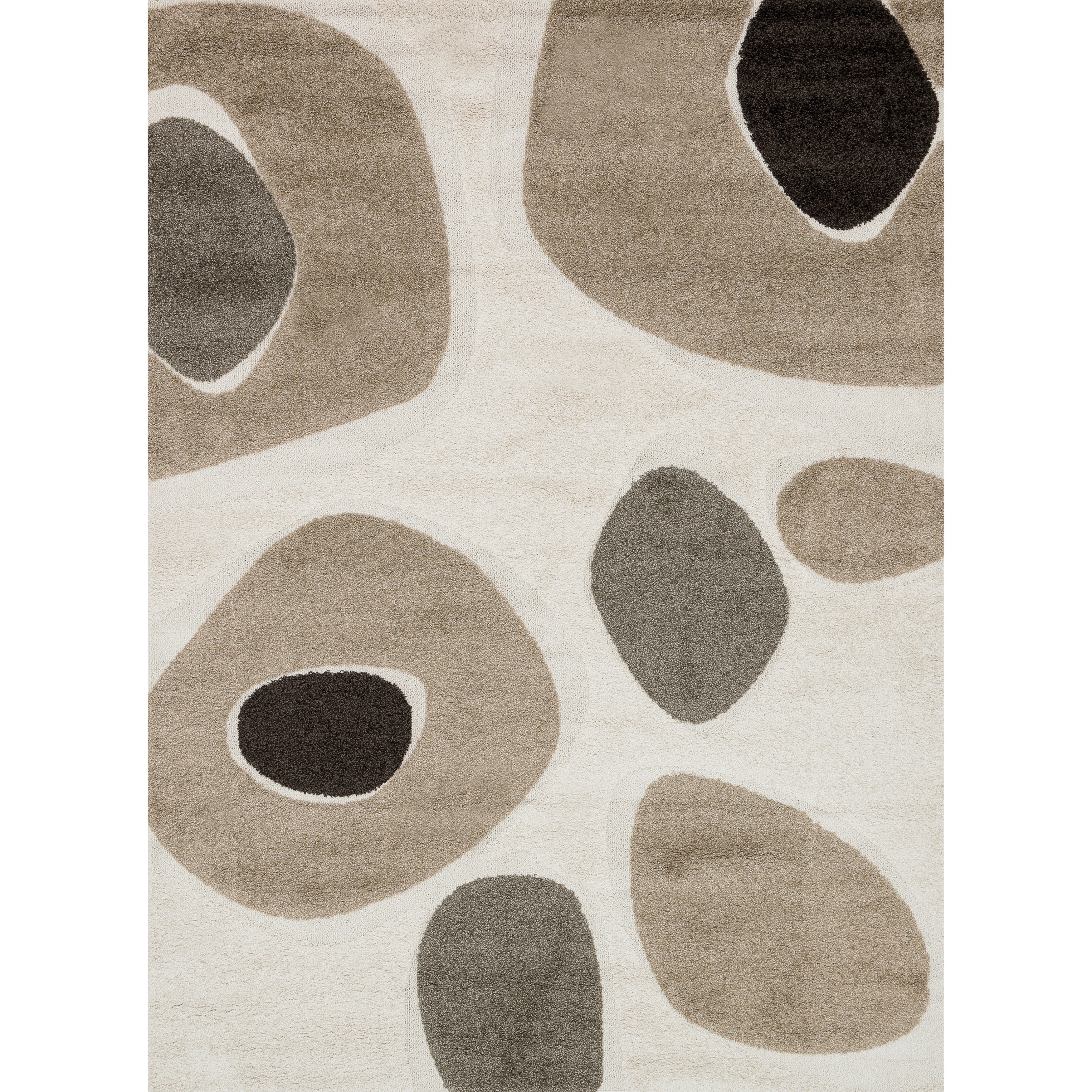 Jullian Ivory Shag Rug (23 X 39)