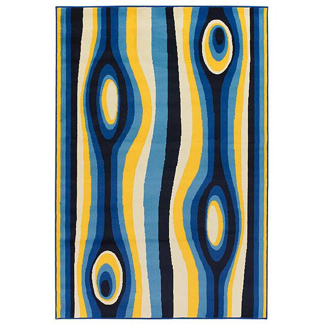 Artist's Loom Indoor Contemporary Abstract Rug - 8' x 11'