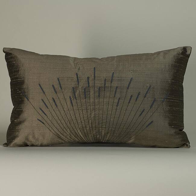 'Branches' Light Brown 12x20-inch Decorative Pillow - 12 x 20