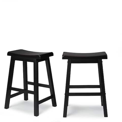 Salvador Saddle Seat Counter Stool (Set of 2) by iNSPIRE Q Bold