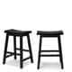 Salvador Saddle Back 24-inch Counter Height Backless Stool (Set of 2) by iNSPIRE Q Bold - Thumbnail 10