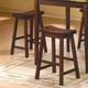 Salvador Saddle Back 24-inch Counter Height Backless Stool (Set of 2) by iNSPIRE Q Bold - Thumbnail 8