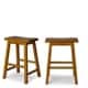 Salvador Saddle Back 24-inch Counter Height Backless Stool (Set of 2) by iNSPIRE Q Bold - Thumbnail 12