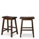 Salvador Saddle Back 24-inch Counter Height Backless Stool (Set of 2) by iNSPIRE Q Bold - Thumbnail 9