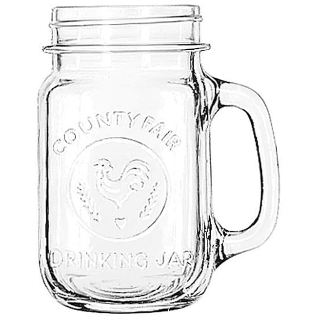 Libbey Country 16-oz Drinking Jars (Pack of 12) - Bed Bath