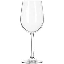 Libbey 7510 Vina Tall Wine Glasses, 16-Ounce, Set of 12