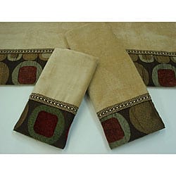3 piece decorative towel sets