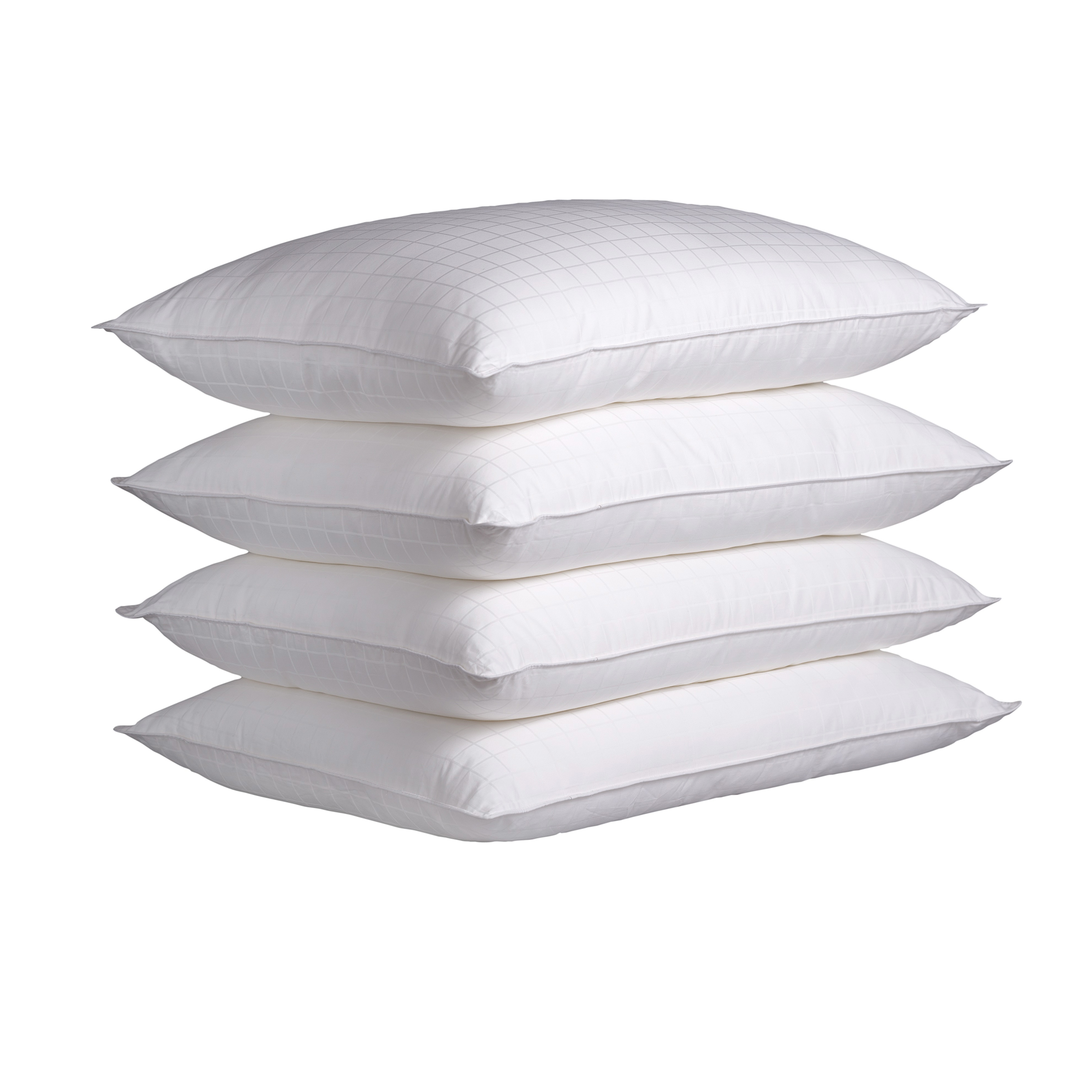 Down and Feather Compartment Pillow by Cozy Classics - White - On Sale -  Bed Bath & Beyond - 9064089