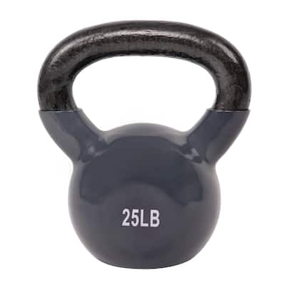 Sunny Vinyl Coated 25-pound Kettle Bell