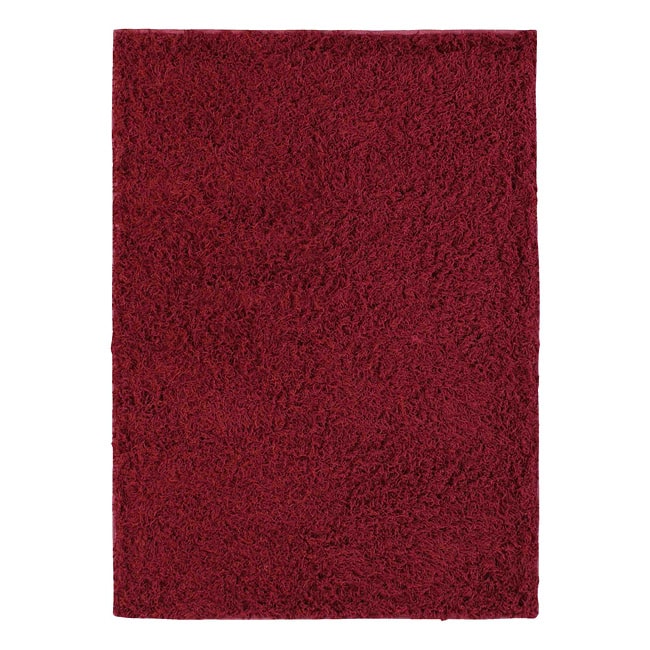 Handmade London Mix Red Wool Rug (India)