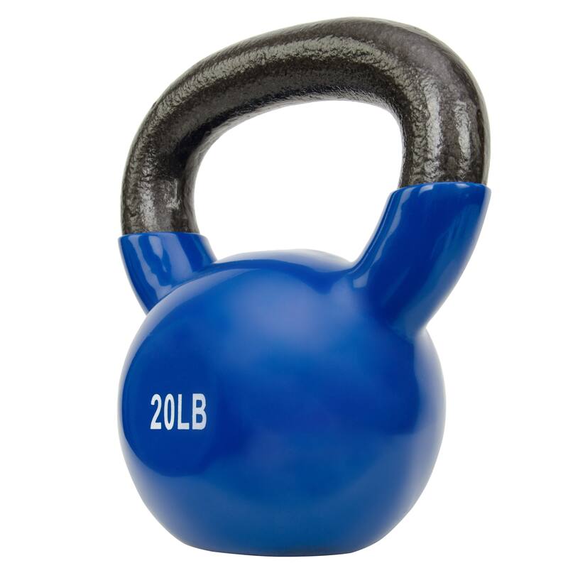Sunny Vinyl Coated 20-pound Kettle Bell
