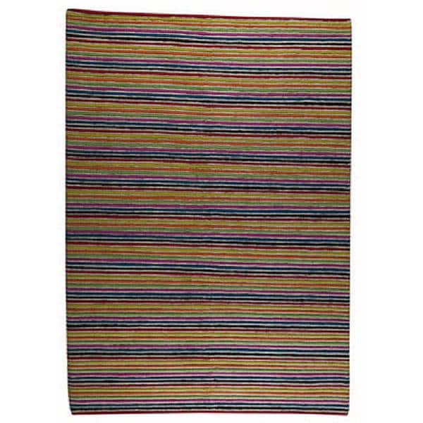 Manchester Wool Rug Handmade Tibetan Manchester Wool Rug (India) - 5'6 x 7'10 - Bed Bath ...