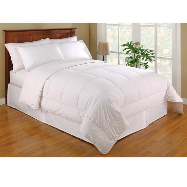 Australian Wool-filled Sateen 233-thread Count Cotton Comforter