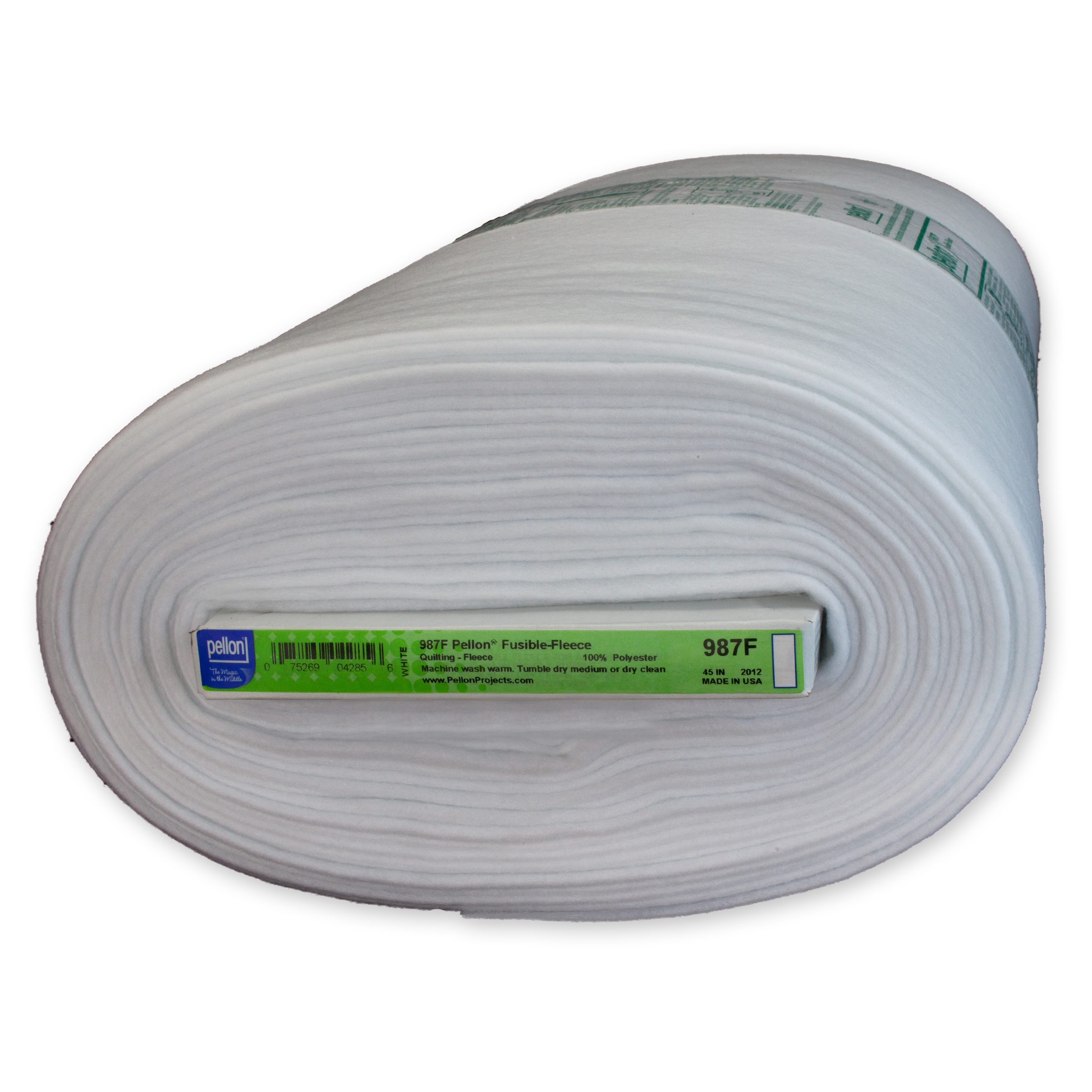 White. Color Pellon/® SF101 Shape-Flex/® Cotton Woven Fusible Interfacing 20 x 10 yard Bolt