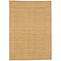 Hand-woven Gold Jute Rug (5' x 8') - 5' x 8'
