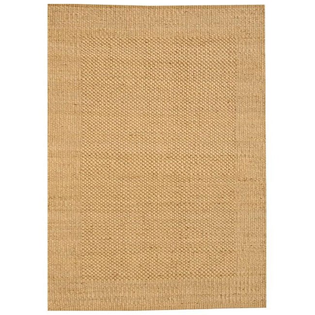 Shop Handwoven Gold Jute Rug 8' x 11' Free Shipping Today