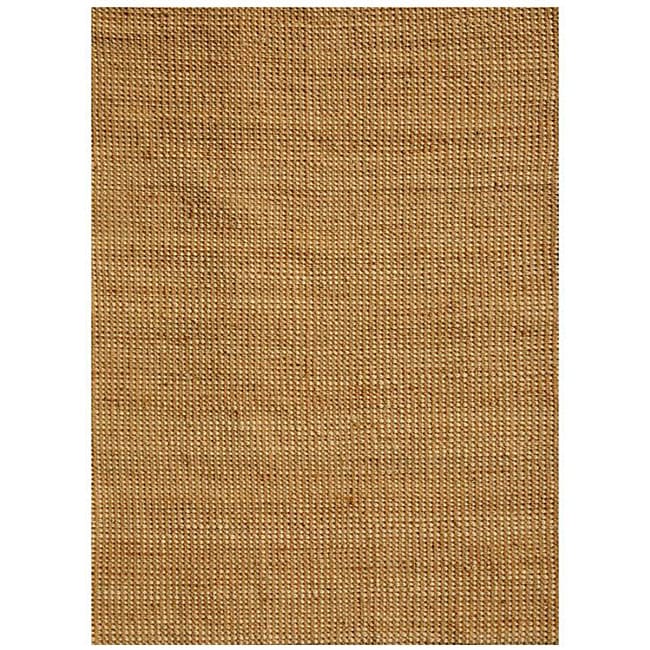 Shop Handwoven Basket Natural Jute Rug (6' x 9') 6' x 9' Free