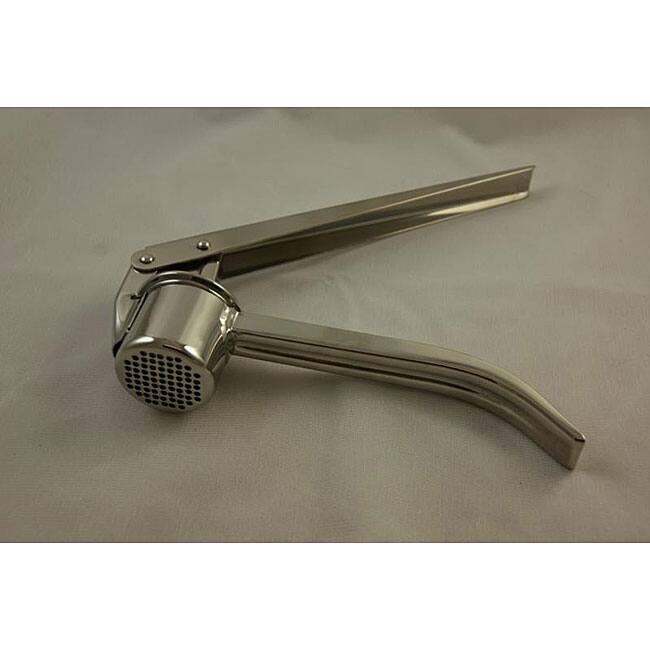 Stainless Steel 8-inch Garlic Press