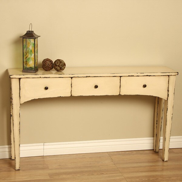 Handmade Wooden 'Emily' Console Table (Indonesia)