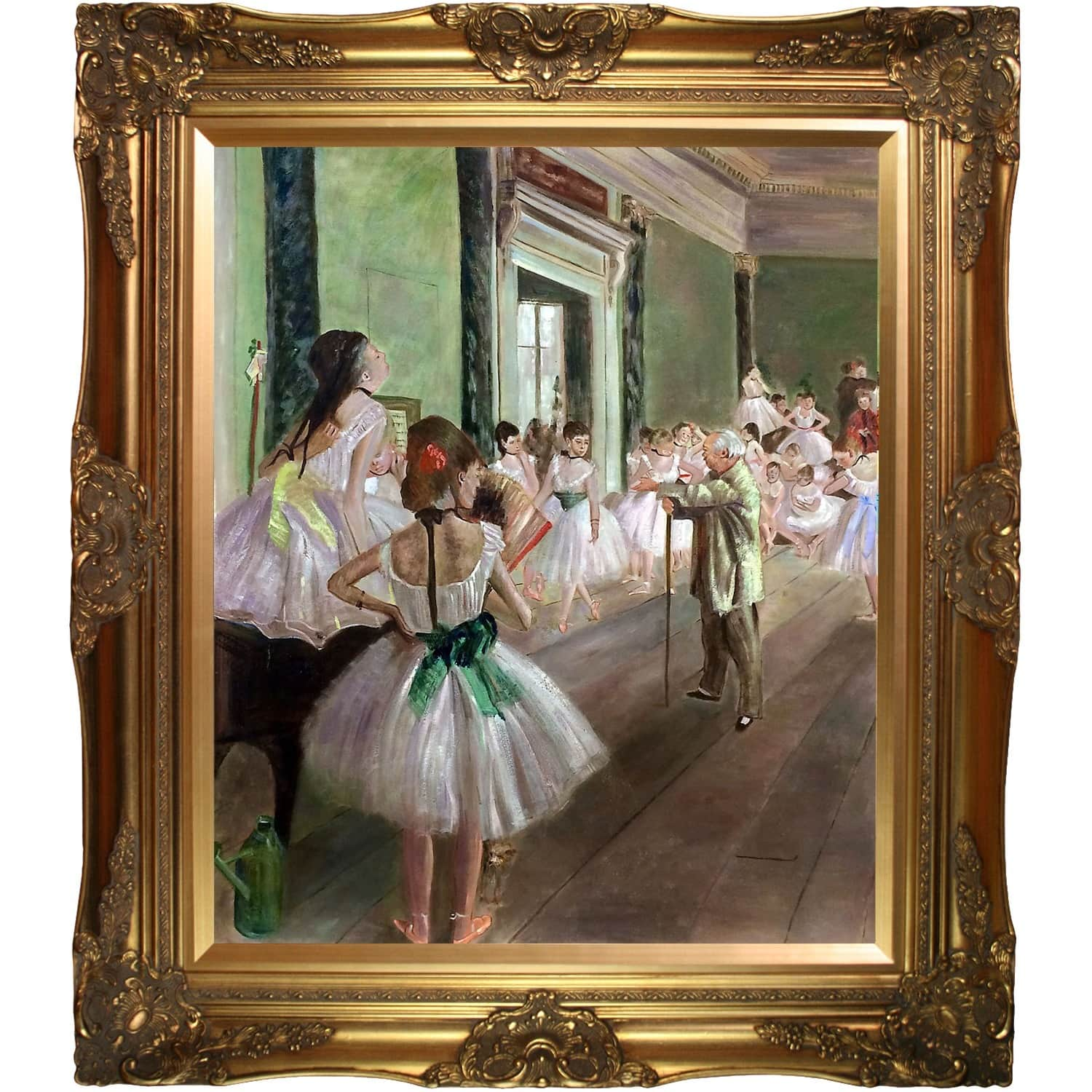 La Pastiche Edgar Degas 'the Dance Class' Canvas Art - Bed Bath 