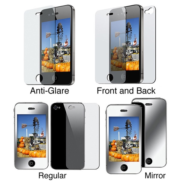 INSTEN Screen Protector for Apple iPhone 4 (Pack of 3)