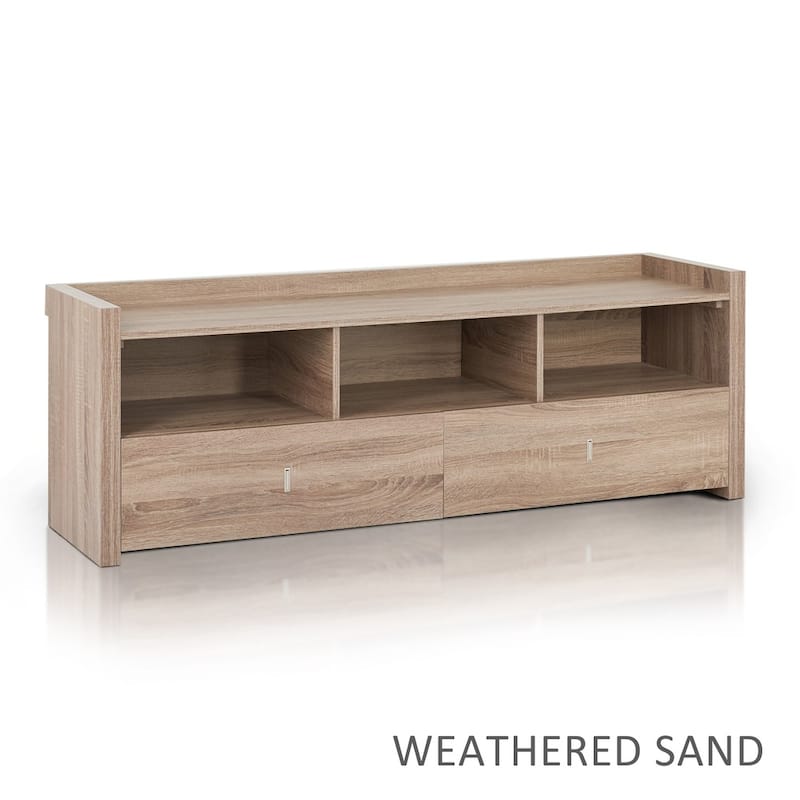 Valenciara Mordern 60-inch Multi-functional Storage TV Console by Furniture of America