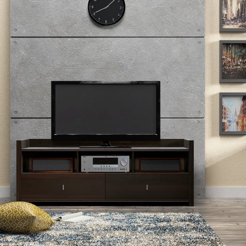 Valenciara Mordern 60-inch Multi-functional Storage TV Console by Furniture of America