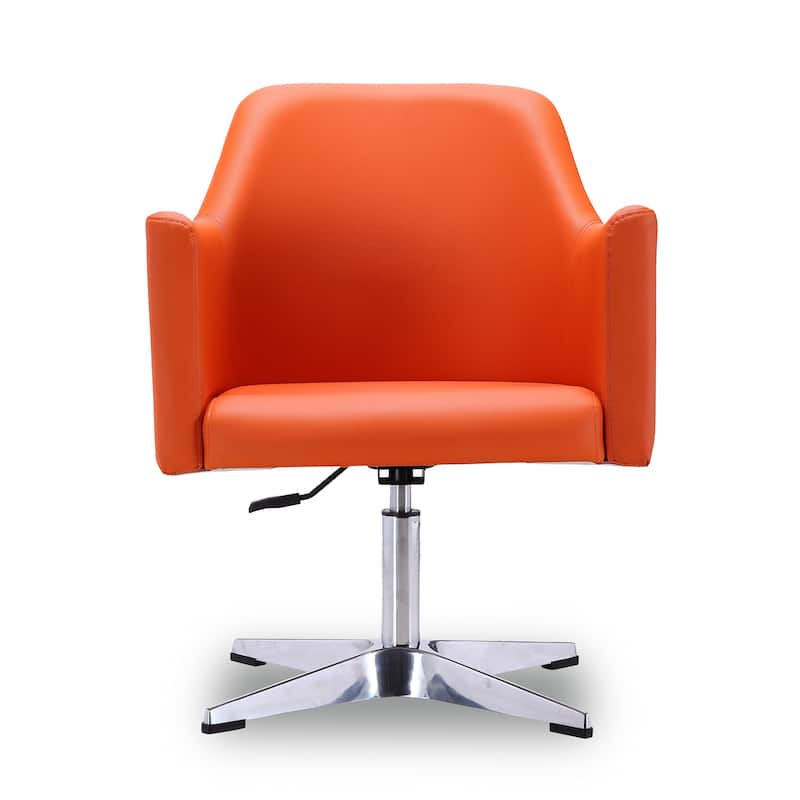 Neon White Adjustable Chair - Orange