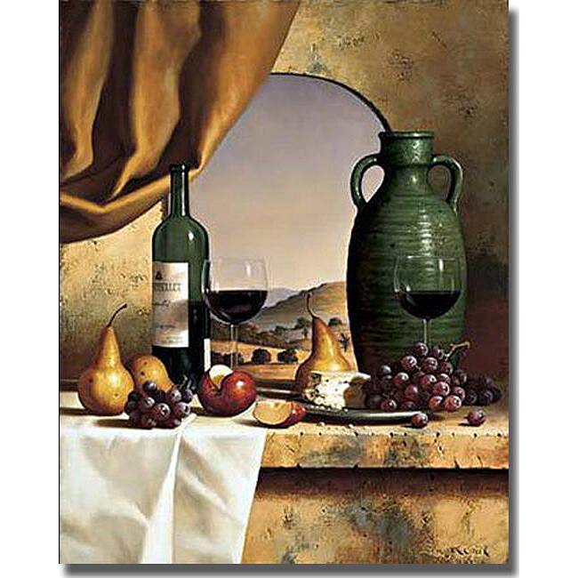 Loran Speck 'Arch with a View' Canvas Art