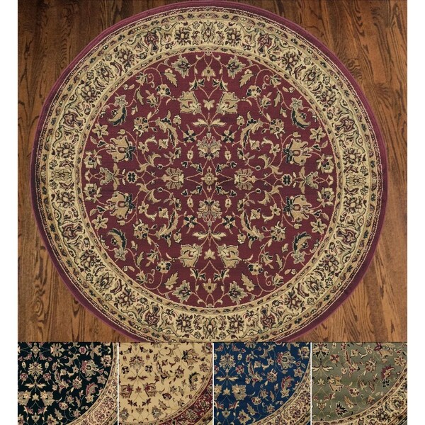 Admire Home Living Caroline Sarouk Oriental Rug 5'3 round Free