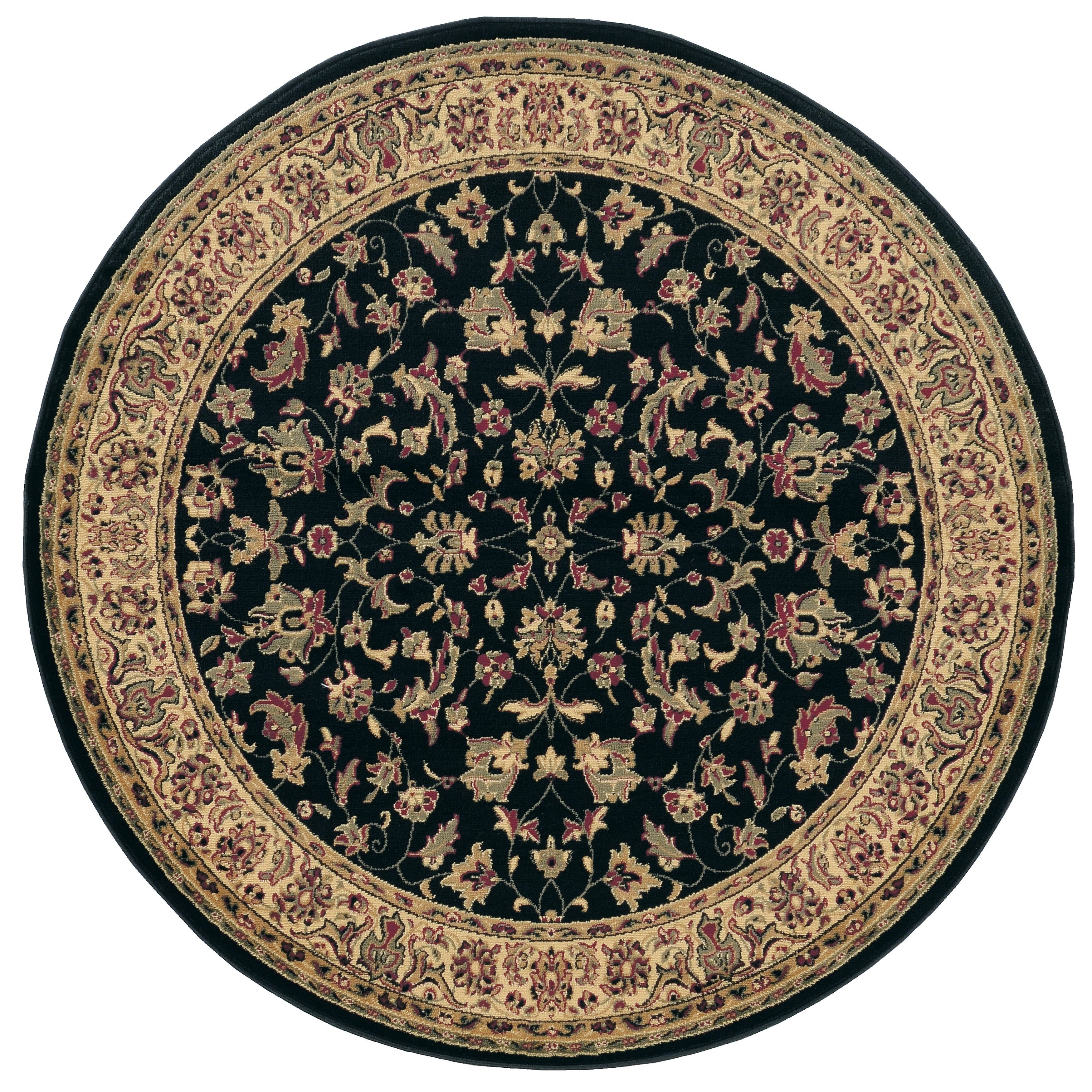 Black Round Oval Square Area Rugs For Less