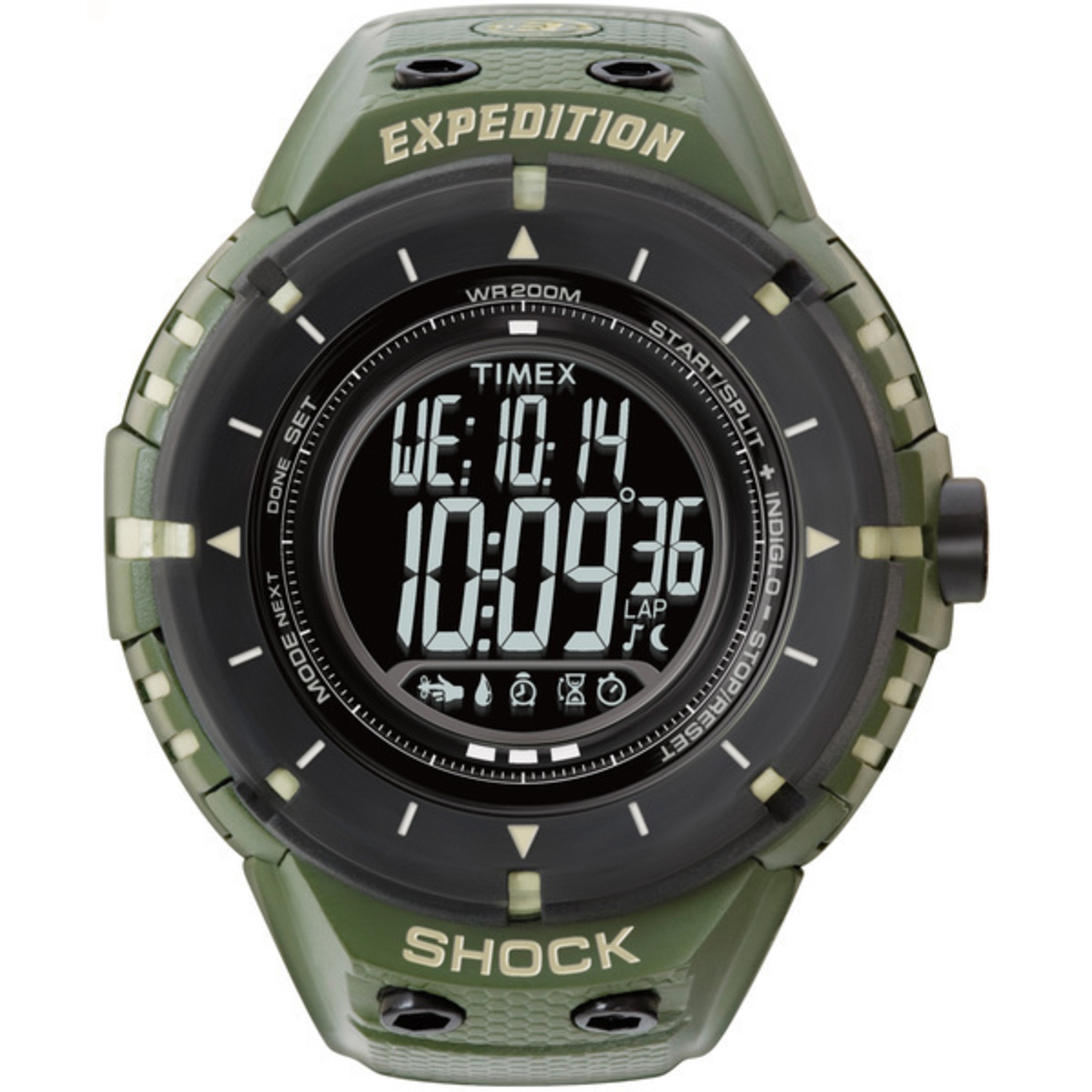 timex expedition wr200m shock resistant