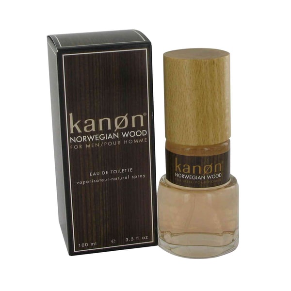 Scannon 'Kanon Norwegian Wood' Men's 3.3 ounce Eau De Toilette Spray Scannon Men's Fragrances