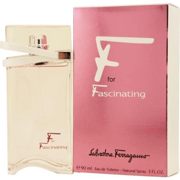 Salvatore Ferragamo F For Fascinating Womens 3 ounce Eau de