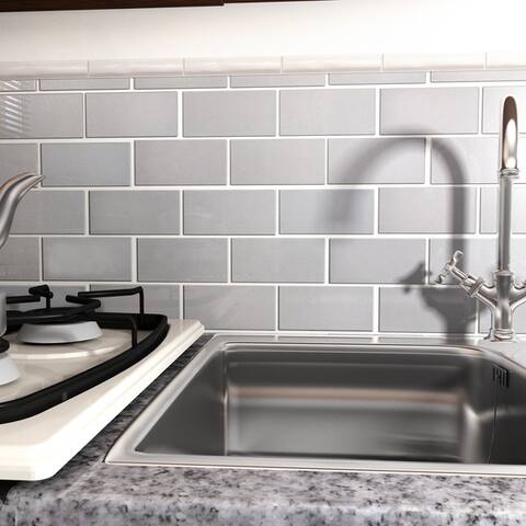 Grey Mosaic Tile Tile Find Great Home Improvement Deals