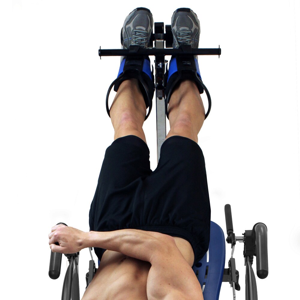 Bottes D'inversion Teeter Hang Ups EZ-Up Avec Barre De Conversion - Occasion