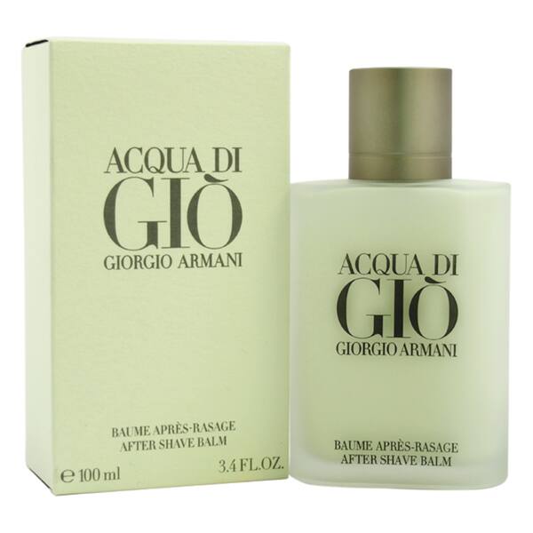 Shop Giorgio Armani Acqua Di Gio Men S 3 4 Ounce Aftershave Balm Overstock