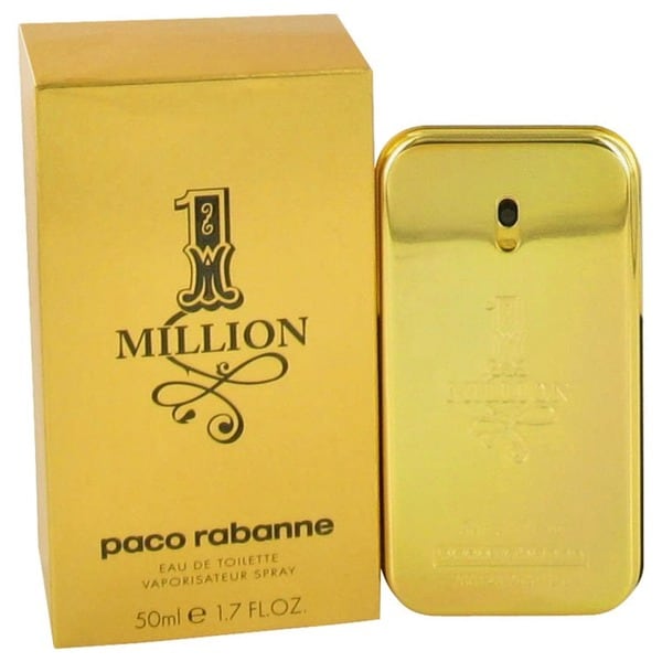 Shop Paco Rabanne 1 Million Men's 1.7-ounce Eau de Toilette Spray ...