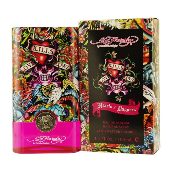 ed hardy hearts and daggers gift set for her