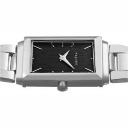 Azzaro Men's 'Legend Rectangular' Steel Black Face Watch Azzaro Men's More Brands Watches