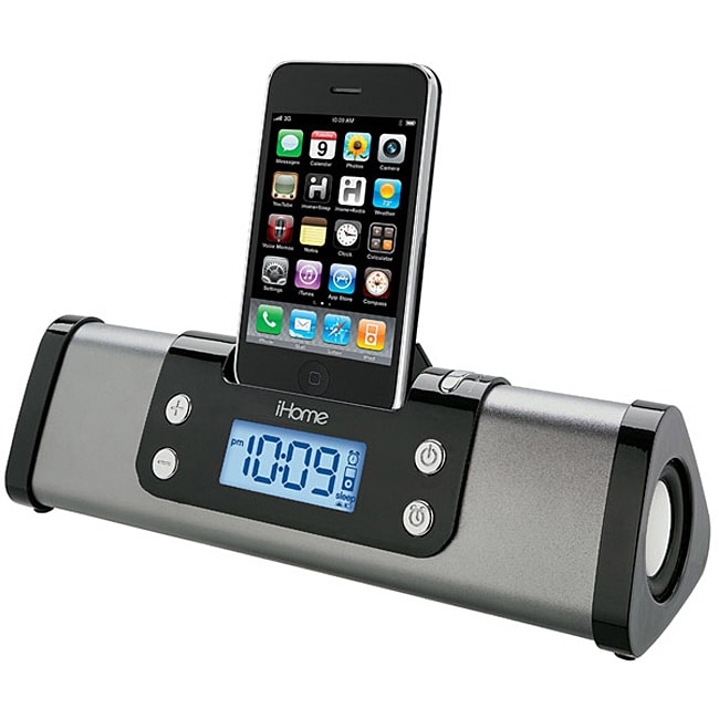 radio alarm clock with iphone dock