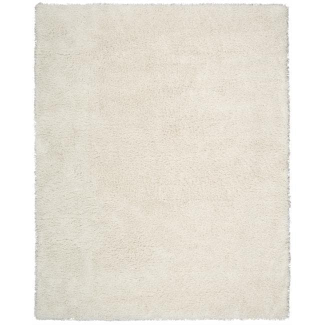 Nourison Splendor White Shag Area Rug - 2'3 x 3'9