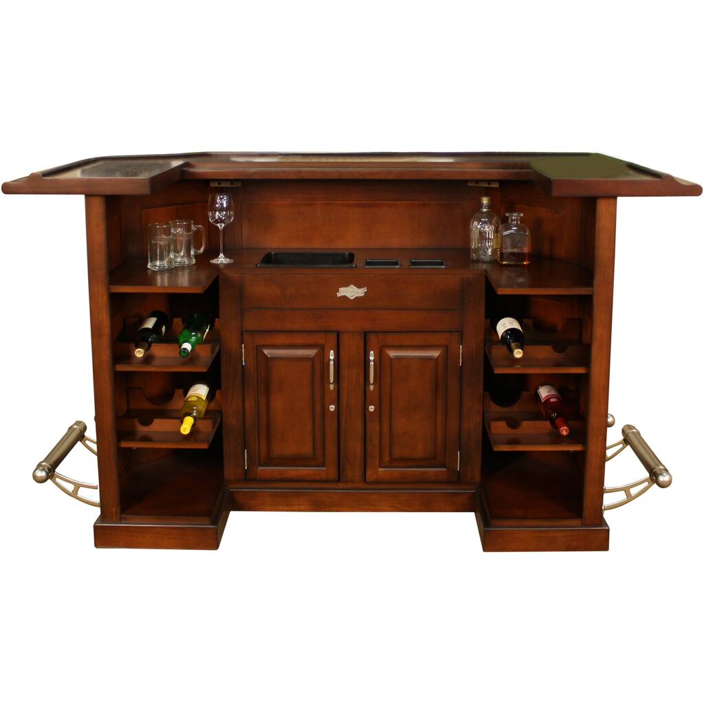 Arlington Suede Home Bar